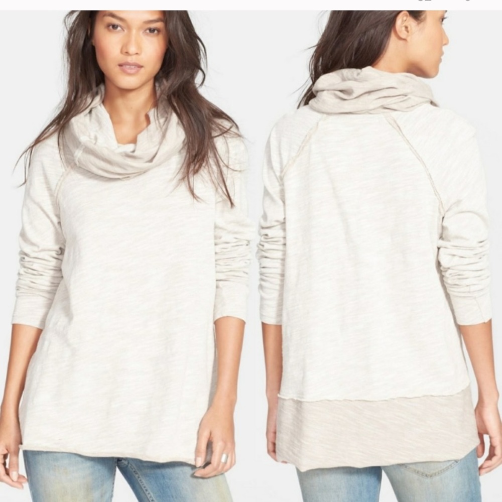 Free People Beach Cocoon Cowl Turtleneck